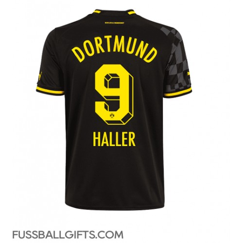 Borussia Dortmund Sebastien Haller #9 Fußballbekleidung Auswärtstrikot 2022-23 Kurzarm